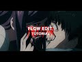 How to twixtor for FLOW EDIT in AE | AMV Tutorial