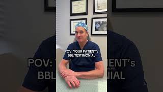 Video Dr  Mameniskis BBL testimonial