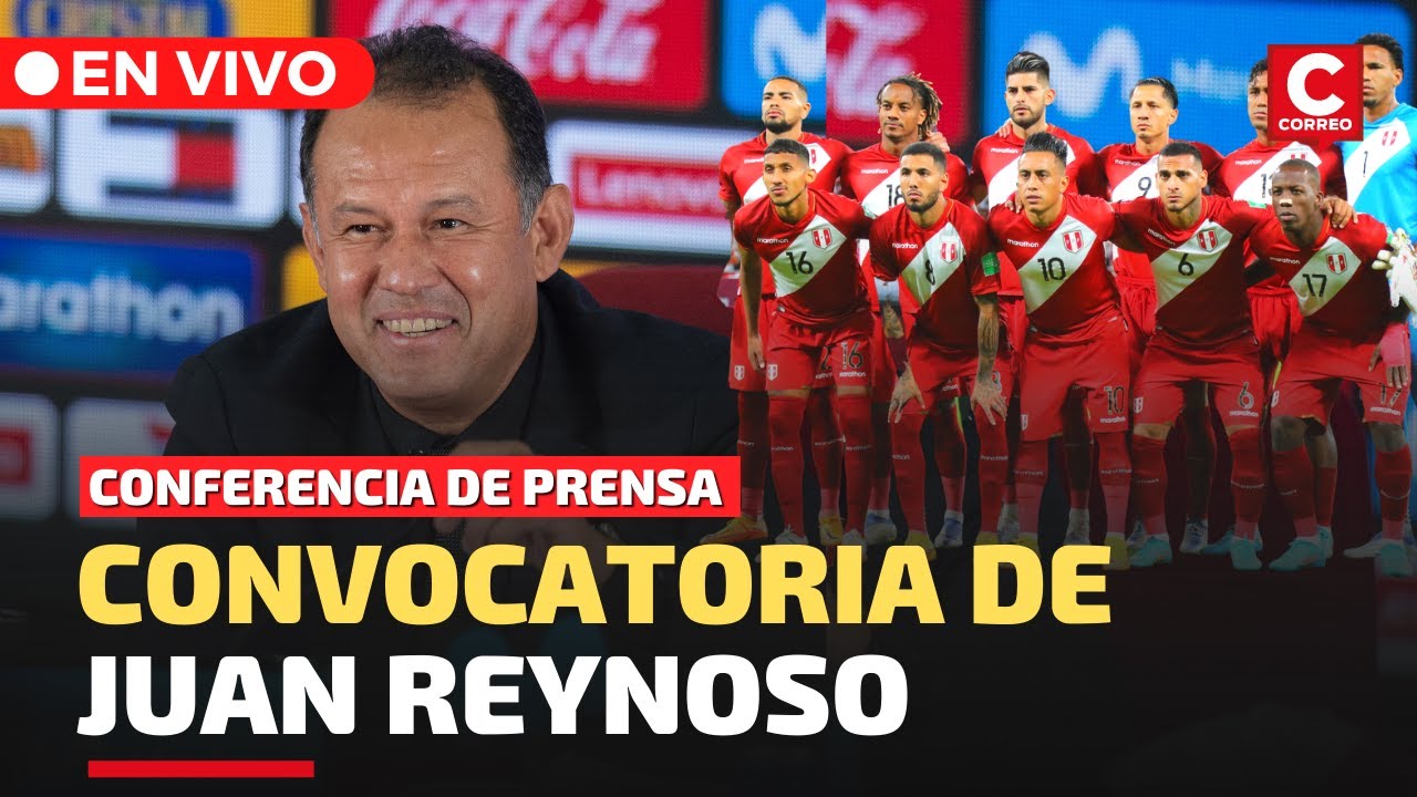 #ENVIVO | CONFERENCIA DE JUAN REYNOSO Con La Lista De Convocados - YouTube