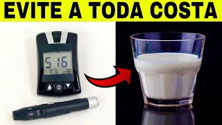 DIABETES y LECHE 🥛 ¿Por qué los Diabéticos NO deberían tomar leche? 4 Errores que suben tu glucosa