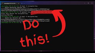 How to decrypt RSA Private Key using OpenSSL