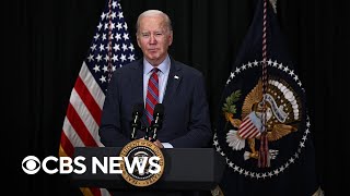 Biden speaks after first hostages released during 4-day cease-fire in Israel-Hamas war | full video