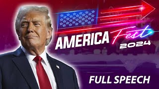 Donald Trump's AmericaFest 2024 Full Speech