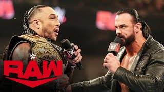 Damian Priest to Drew McIntyre: “Beat Finn Bálor and Judgment Day’s barred”: Raw