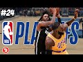 NBA 2K24 PLAYOFFS ROUND 2 GAME 1 - NANLIIT SI LEBRON KAY MORANT!