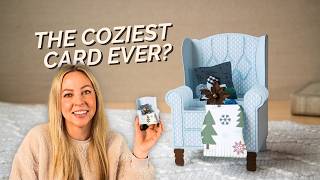 How to Assemble the Cozy Armchair 3D Box Card | SVGCuts Tutorial