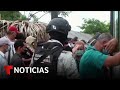 Detienen a más de 200 migrantes en Veracruz | Noticias Telemundo