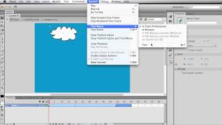 Animating Looping Clouds for your Background in Flash