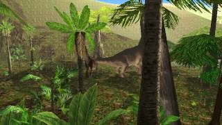 Jurassic Park Trespasser - Stitched together dinosaurs bug