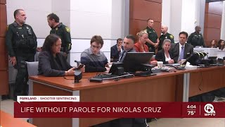 Jury spares Parkland school shooter Nikolas Cruz of death sentence