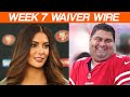 Waiver Wire Adds Week 7 Fantasy Football (2022)