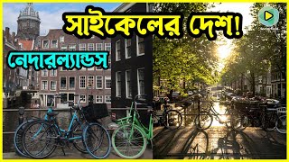 সাইকেলের দেশ নেদারল্যান্ডস! How Netherlands Become a Country of Bicycle?