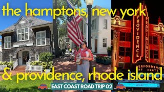 The Hamptons & Providence, Rhode Island: Brown University Campus | USA EAST COAST ROAD TRIP VLOG 02