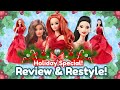 Holiday Barbie 2022 🎄⭐❤️ Review & Restyle! ✨ Christmas Special