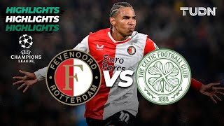 Feyenoord vs Celtic - HIGHLIGHTS | UEFA Champions League 2023/24 | TUDN