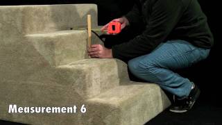 How to measure for an AmeriGlide Stair Lift