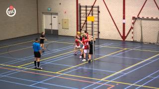 Korfbal D1 : DSC - Merwede in Sliedrecht