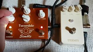 Twimble Overdrive VS lovepedal Eternity