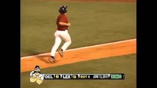 Jose Altuve hits two home runs in the same game for the Lexington Legends (June 12, 2010)