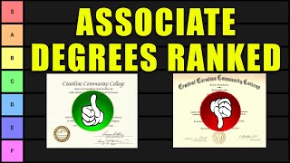 Associate Degree Tier List