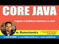 Core Java Tutorial | Program on Multilevel inheritance  in Java? | Mr.Ramchandra