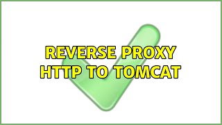 reverse proxy http to tomcat