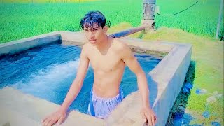 Tubewell swimming full village Boy Volg Bathingg masti mood Dasi Pakistani Hot bast pool motor pup