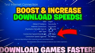 HOW TO SPEED UP DOWNLOADS & DOWNLOAD GAMES FASTER IN 2022! (BEST DNS SERVER FOR PS4/PS5]