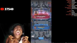 iShowSpeed Does Clash Royale EMOTES...🤣🤣