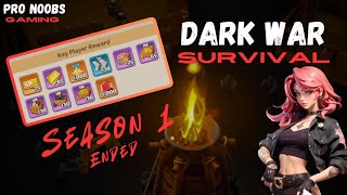 Season 1 EndGame in Dark War Survival