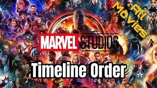 All MCU Movies/Shows In Chronological Order (2023)