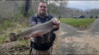 Giant Trout With Bassdash Fishing Vest