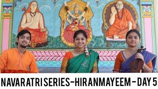 Hiranmayeem Lakshmeem | Navaratri Day 5 | Srilalitha’s Devotional Offering to Goddess Lakshmi 🌸🙏