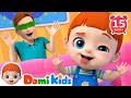 Peek A Boo | Baby's Playing With Family + More Domikids Nursery Rhymes For Toddlers -Kids Songs