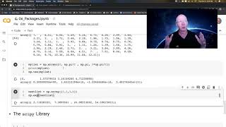Python Video 06c: A Deeper Look at Numpy For Math