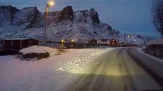 NORWAY  LOFOTEN  November  2014 video clips with Go Pro