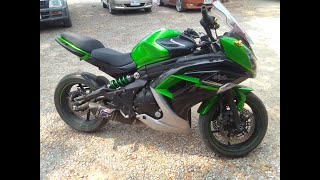 #Kawasaki #ninja 650 กับเสียงท่อTermignoni