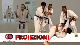 KARATE Makotokai NAGE WAZA - Proiezioni nel Kumite fullcontact