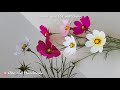 how to make cosmos paper flower paper flower góc nhỏ handmade