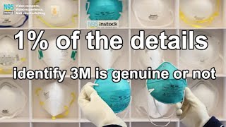 1% of the details to identify 3M is genuine or not