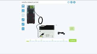 Advanced Hardware Lab 10-2: Install a Network Printer