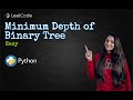 Leetcode 111. Minimum Depth of Binary Tree (Python)