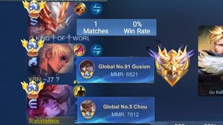 THIS MET THIS TWO PRO GUSION AND MOSKOV |mobile legends