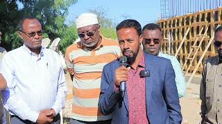 Wasiirka Wasaaradda  Biyaha Somaliland oo Kormeeray Kaydka Biyaha ee Wakaalada Biyaha Burco.