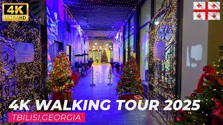 【4K】Tbilisi,Georgia 4K Walking Tour 2025