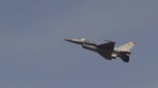 築城基地航空祭2018 F-16デモフライト