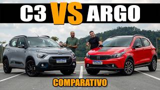 FIAT ARGO Trekking VS Citröen C3 YOU! Which Compact Hatch is better? The Adventurer or the Turbo?