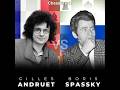 Gilles Andruet vs Boris Spassky #shorts #chess #chessedit #chessgame#magnuscarlsen #dingliren#gukesh