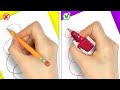 HACKS SEKOLAH DIY || Kerajinan Lucu dan Tips Cerdas dari Gotcha! Yes