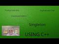 C++ Singleton Design Pattern Explained | UML Diagram, Code Example & SWOT Analysis